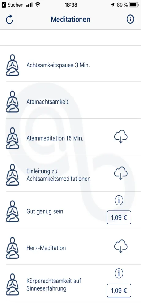 Achtsamkeitsmeditationen