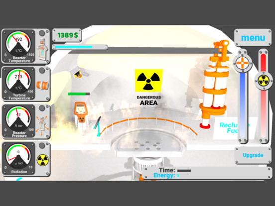 Nuclear inc 2. Atom simulator iPad app afbeelding 5