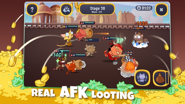 AFK Cats: Epic Idle RPG Arena screenshot-3