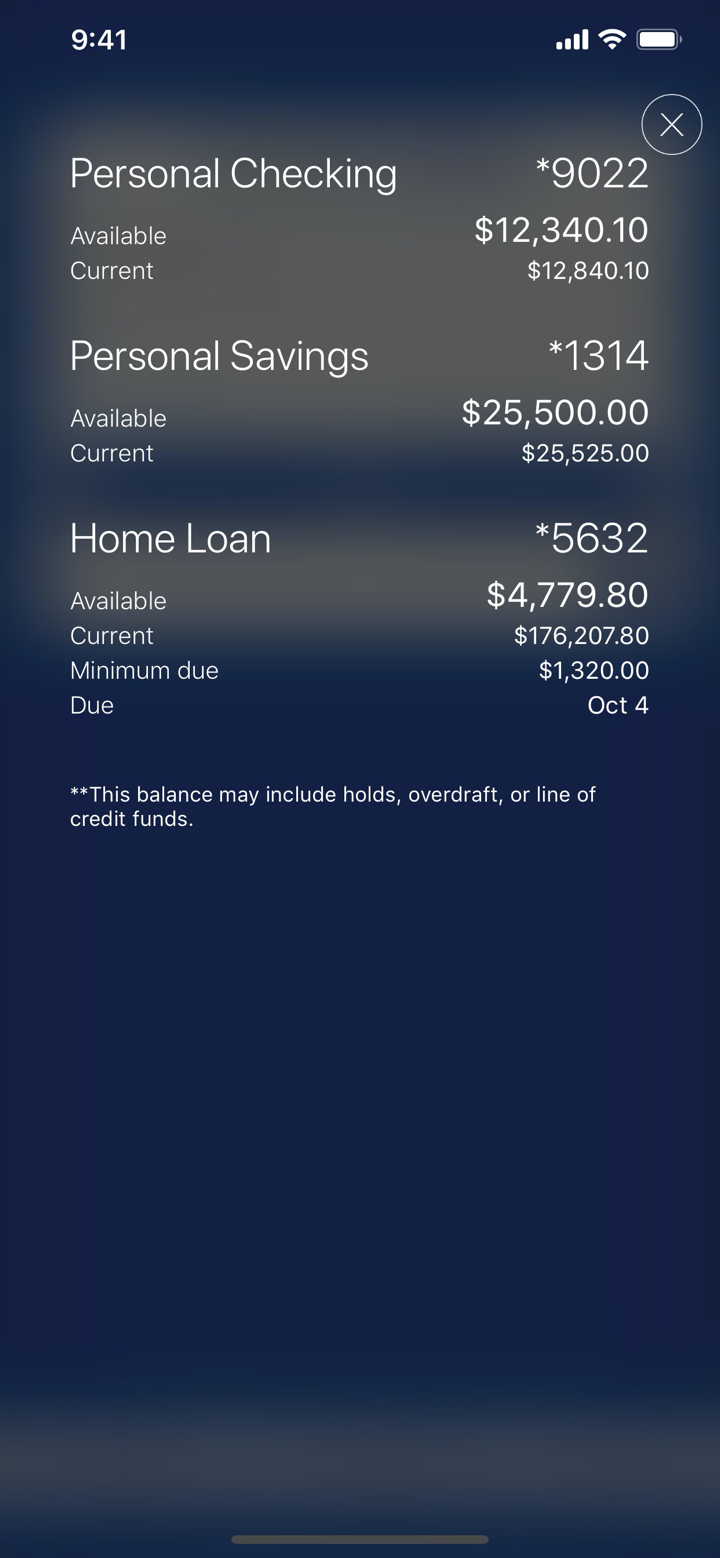 Fortera Credit Union screenshot 1