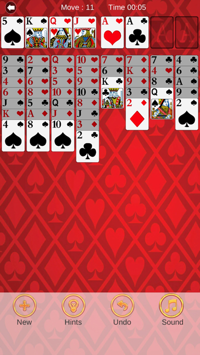 FreeCell Solitaire: Classic! Screenshot