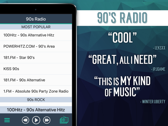 Screenshot #5 pour Radio Années 90 (90s Radio)