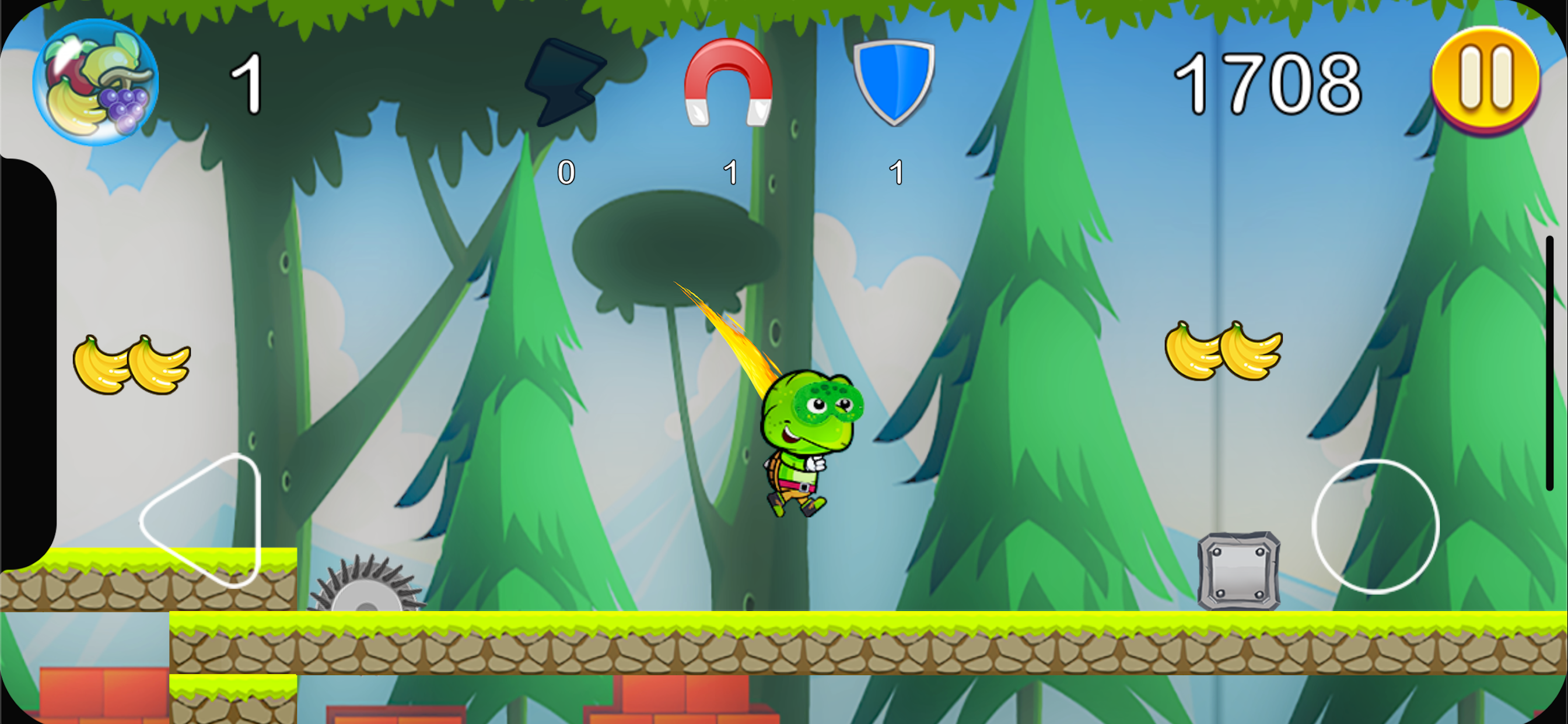Smart Turtle Fruit Runing Game screenshot 9