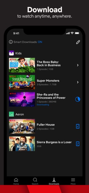 netflix scarica app
