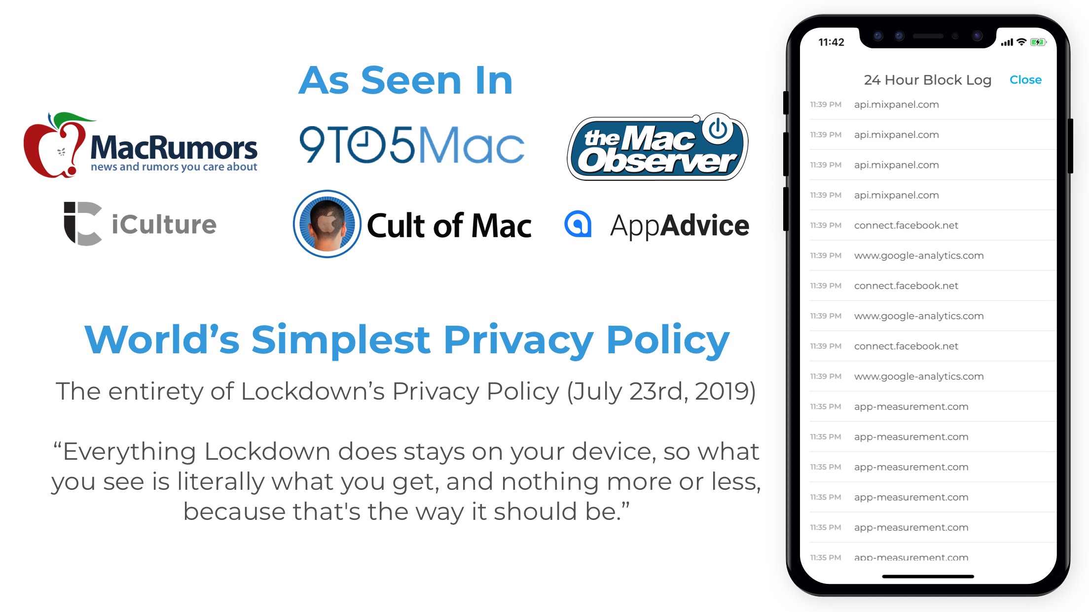 Screenshot do app Lockdown Apps