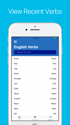 English Verb Conjugator screenshot 5