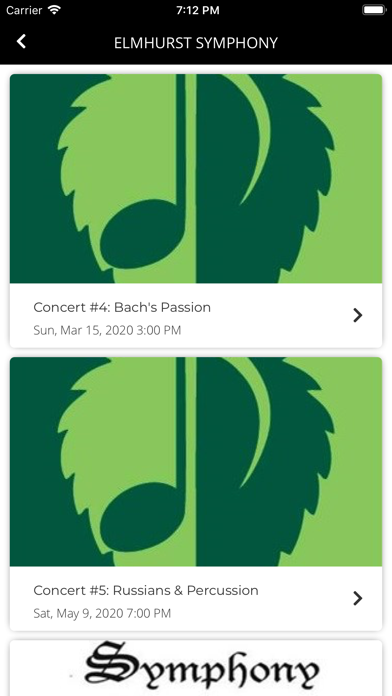 How to cancel & delete Elmhurst Symphony Orchestra from iphone & ipad 4