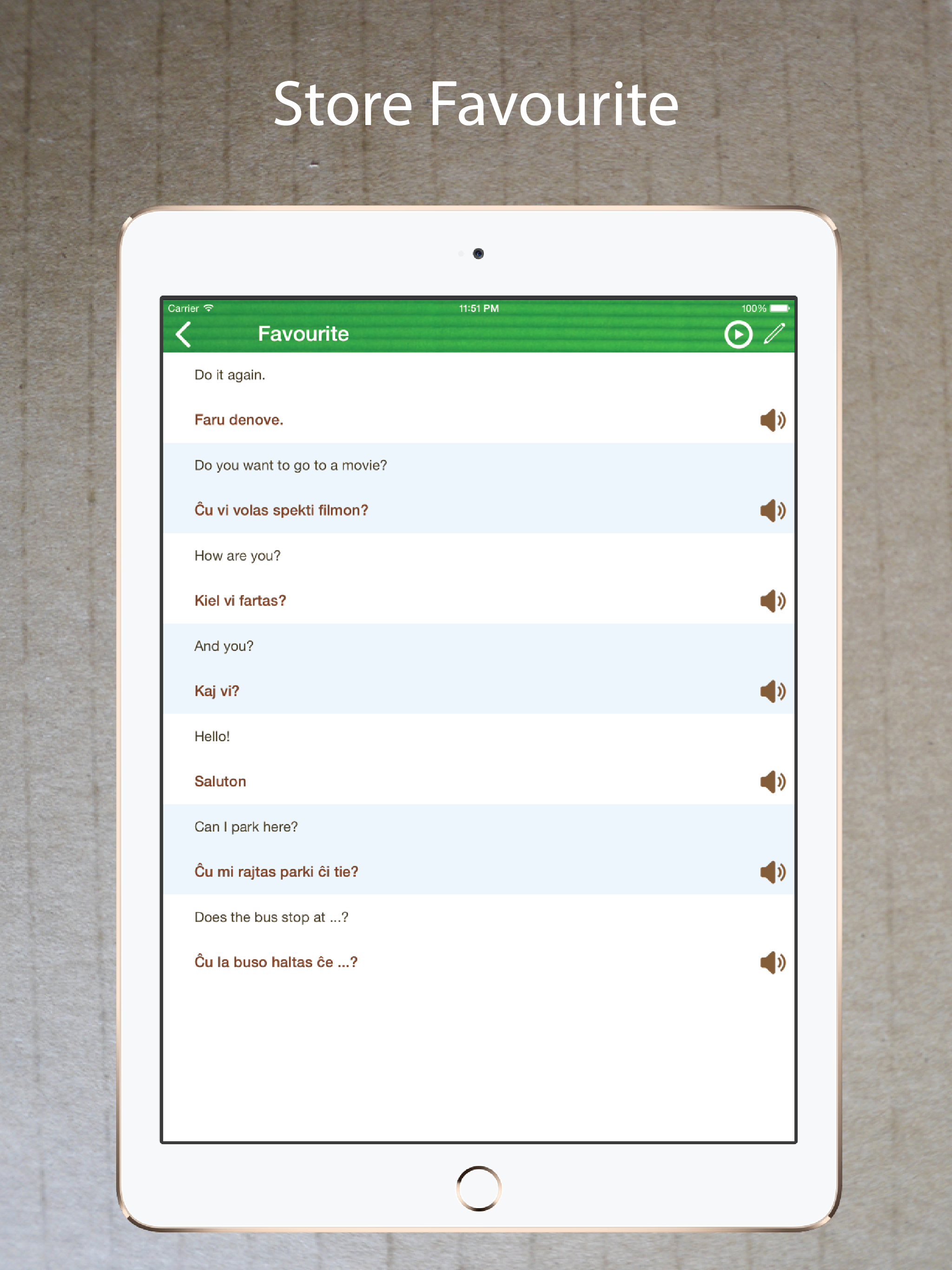 Learn Esperanto Phrasebook Pro screenshot 9