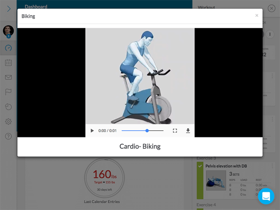 My Online Coach iPad screenshot