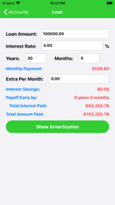 myAccount$ Lite screenshot