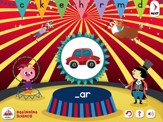 Screenshot #6 pour Phonics Under the Big Top