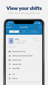 HealthRota screenshot