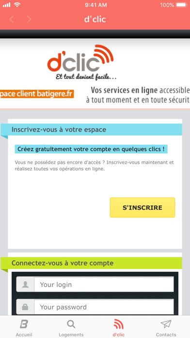 Batigère Screenshot