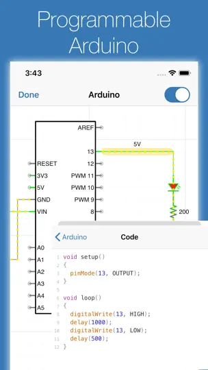 Screenshot von ICircuit auf dem iPhone 2