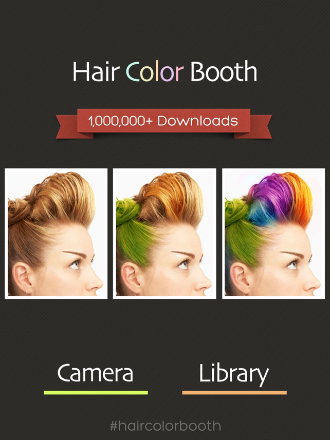 Hair Color Booth Screenshot