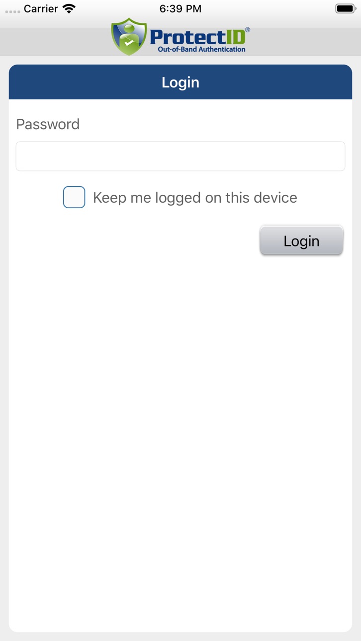 iPhone screenshot