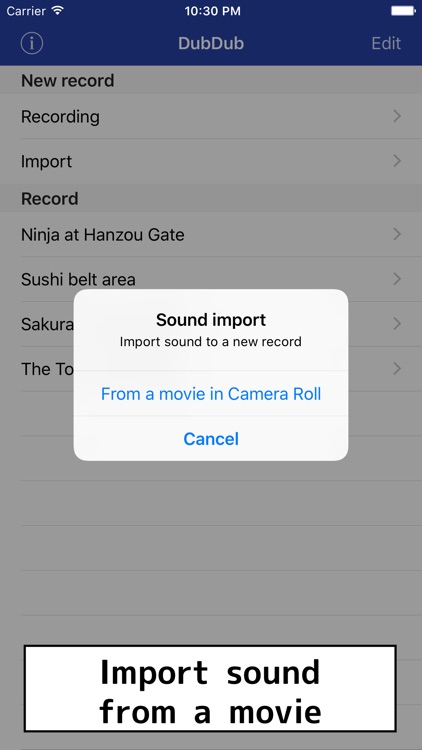 DubDub recorder