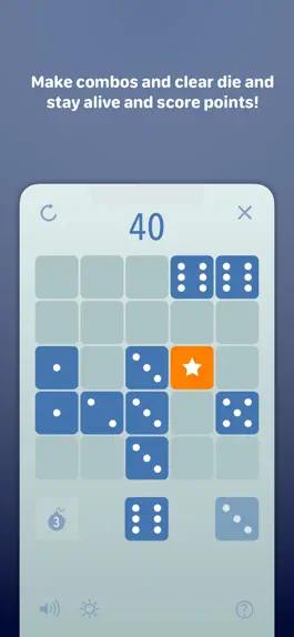 Game screenshot Diced - Puzzle Dice Game mod apk
