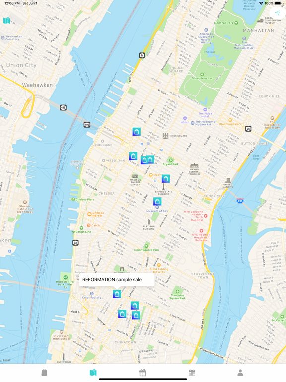 ShopDrop Sample Sales iPad screenshot 5 - Shopping app