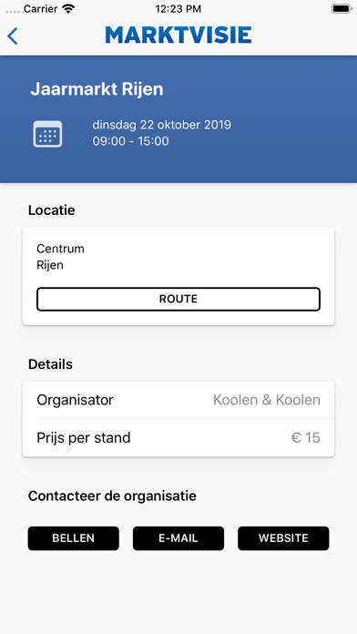 Screenshot #2 pour Marktkalender