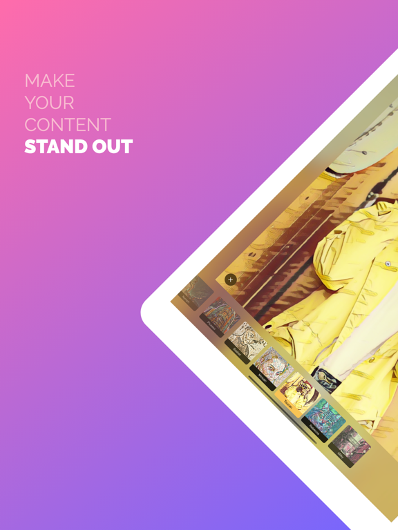 Looq - Photo & Video Filters iPad screenshot 3 - Photo & Video app