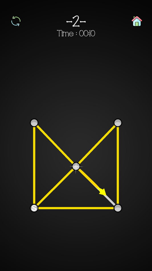 #1. Connect the dots: One Touch (iOS) От: Roghan Games