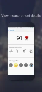Heart Rate Monitor + screenshot #4 for iPhone