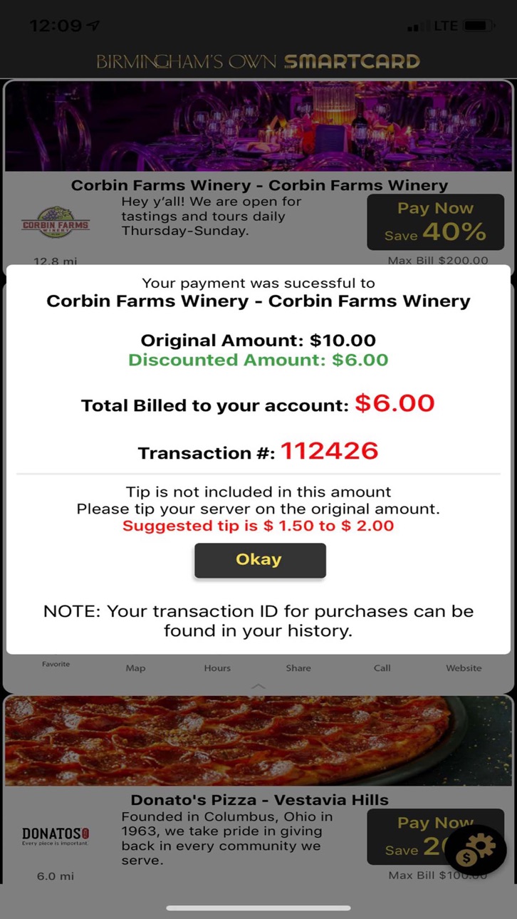 iPhone screenshot