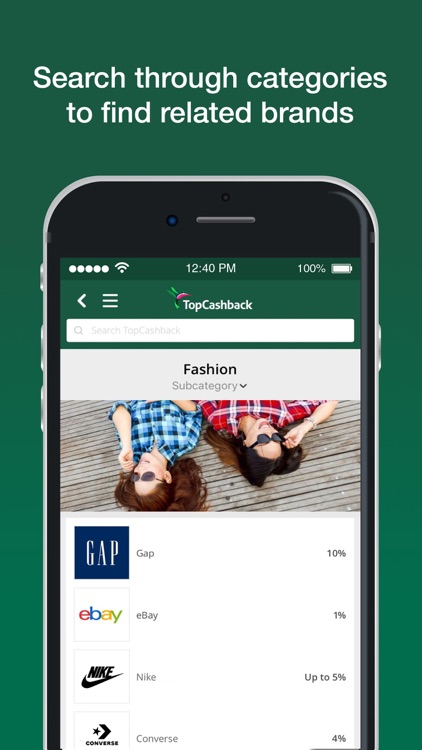 TopCashback: Coupons & Codes
