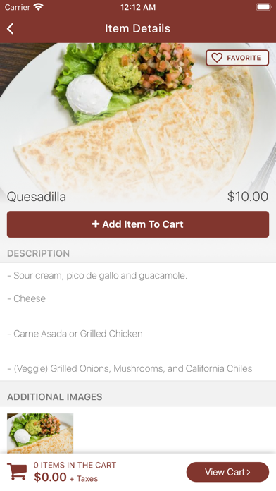 Margaritas Mex Grill Screenshot