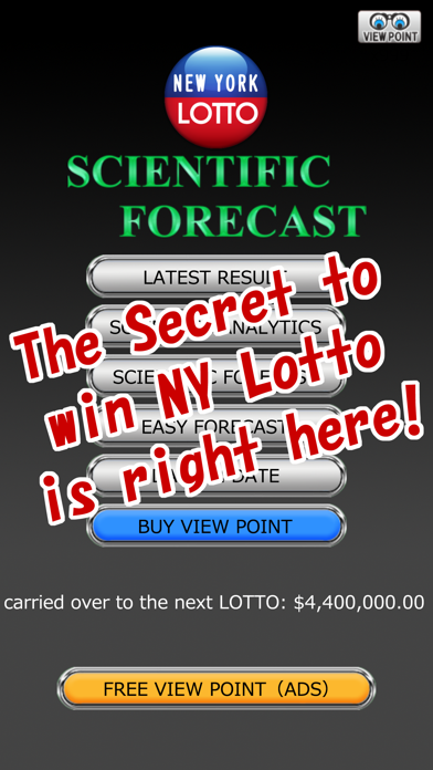 NY LOTTO SCIENTIFIC FORECASTのおすすめ画像1