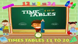math times table quiz games iphone screenshot 1