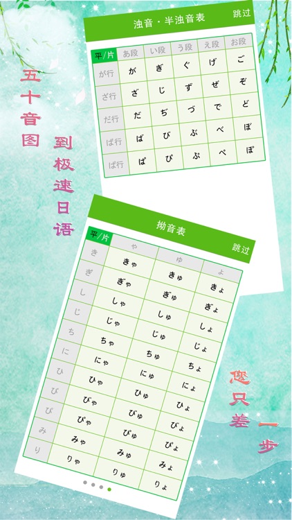 极速日语之五十音图