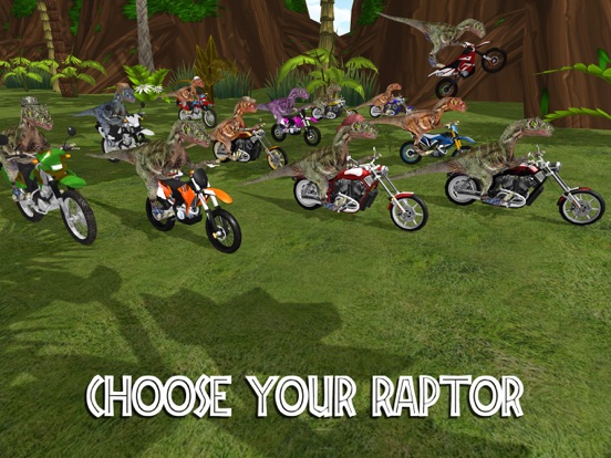 Moto Raptor: Jurassic Dinosaur iPad screenshot 4 - Games app