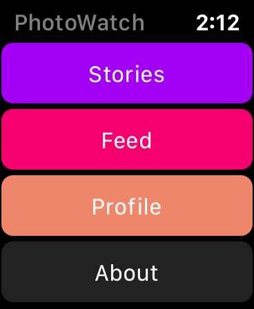 Photo Watch for Instagram feed