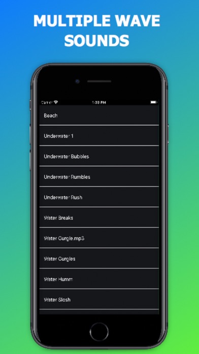 Screenshot #2 pour Wave Sounds for Sleep + Relax