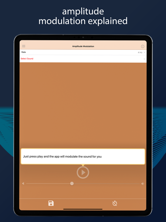 TinnitusPlay iPad screenshot 7 - Medical app