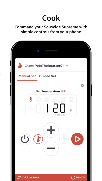 SousVide Supreme Screenshot