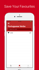 Portuguese Verb Conjugator Pro screenshot