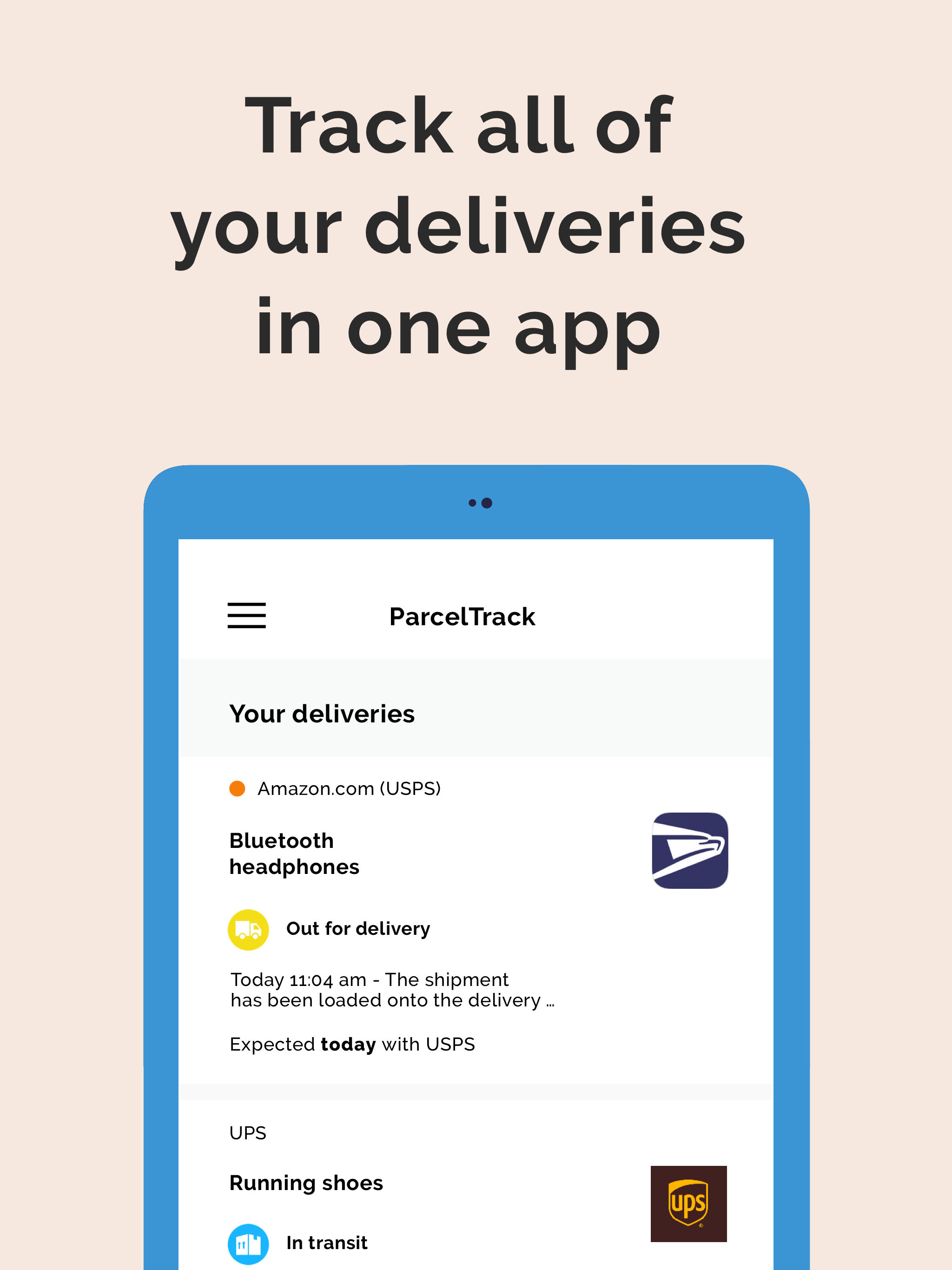 ParcelTrack - Package Tracker