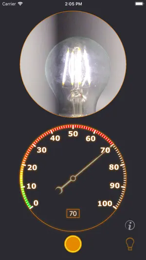 Illuminance Pulsation Meter screenshot 1