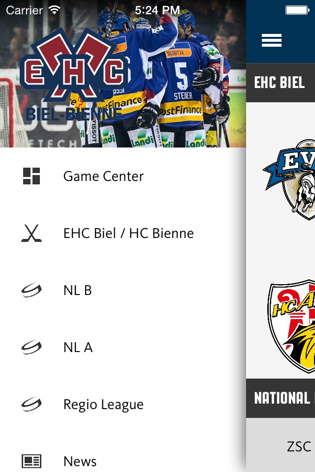 EHC Biel screenshot 3