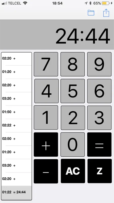 FLIGHT-TIME CALCULATOR screenshot 3 of 4