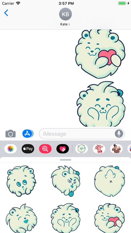 Shaggy Creature Sticker Pack