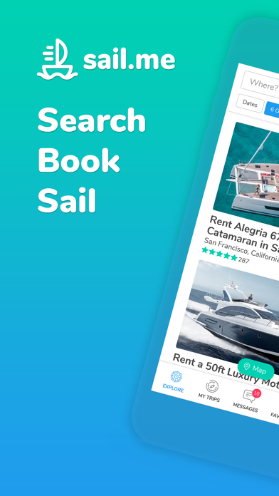 sail.me: Boat & Yacht rentals Screenshot