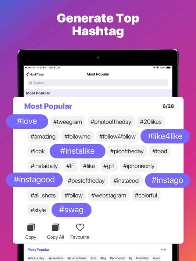 Aplikasi gaya tulisan keyboard