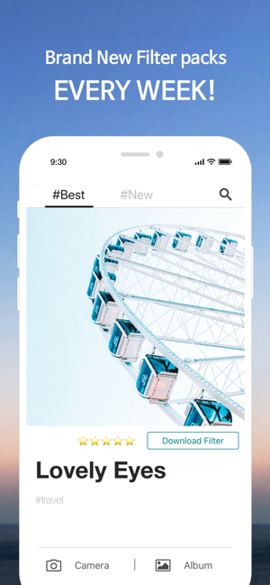 ‎LAUV : Travel photo filters Screenshot
