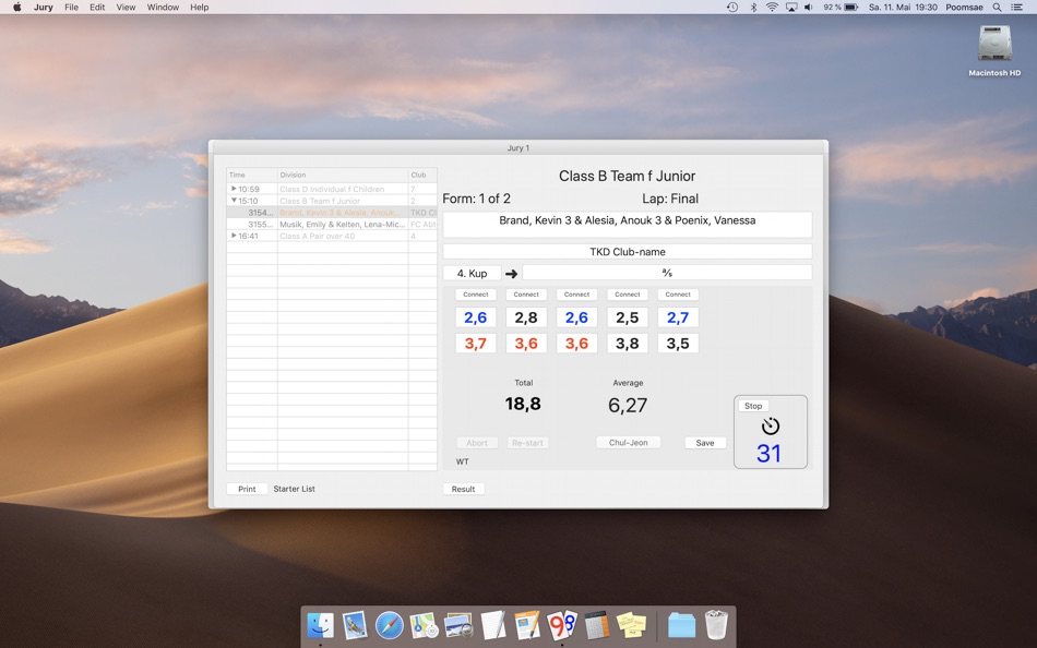 #2. Jury (macOS) By: UschuDo Softwaretechnik Dipl.-Ing. (FH) Uwe Schuss