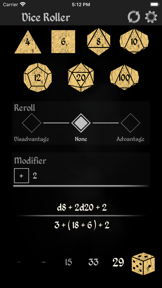 Dice Roller by Daydream screenshot