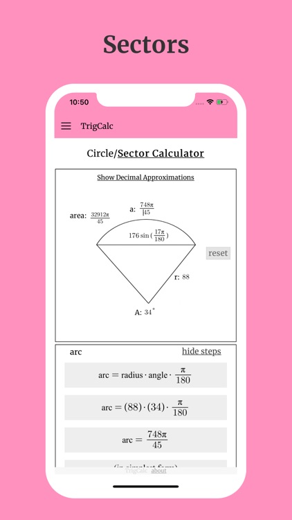 TrigCalc - Trig Calculator screenshot-4